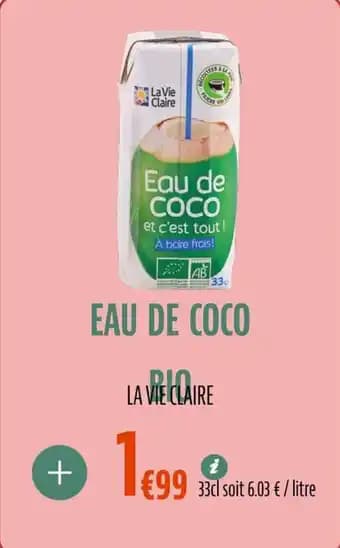 Promotion Exclusives de 4
Coco bio : Découvrez l'Offre incontournable