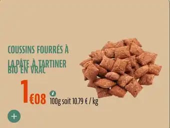 Promotion Exclusives de 2
À tartiner bio : Découvrez l'Offre incontournable