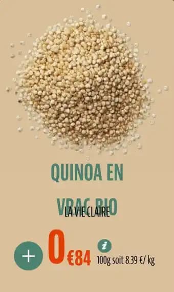 Promotion Exclusives de 7
Quinoa : Découvrez l'Offre incontournable