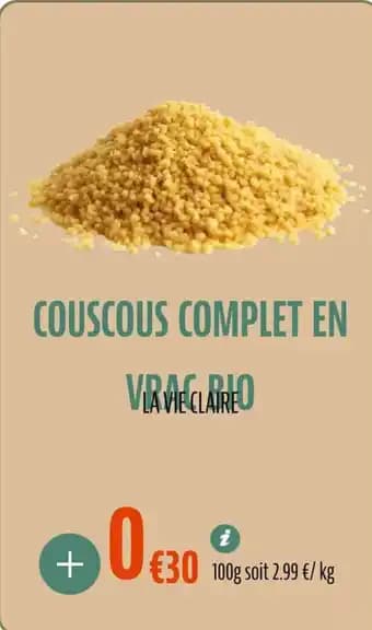 Promotion Exclusives de 14
Couscous : Découvrez l'Offre incontournable