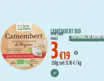 Camembert bio 250 g