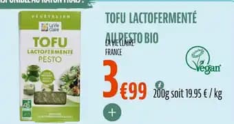 Promotion Exclusives de 6
Tofu : Découvrez l'Offre incontournable