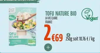 Tofu nature bio 250 g