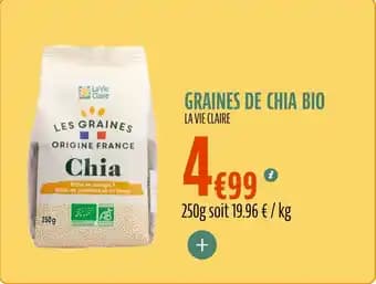 Promotion Exclusives de 1
De chia bio : Découvrez l'Offre incontournable