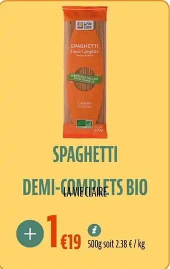 Promotion Exclusives de 1
Spaghetti bio : Découvrez l'Offre incontournable