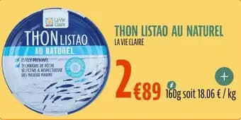 Promotion Exclusives de 13
Thon naturel : Découvrez l'Offre incontournable