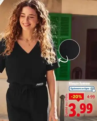 Promotion Exclusives de 2
Blouse femme : Découvrez l'Offre incontournable