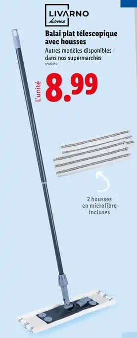 Promotion Exclusives de 6
Balai plat : Découvrez l'Offre incontournable