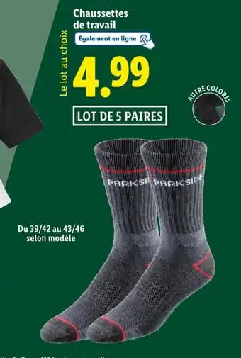 Promotion Exclusives de 2
Chaussettes de travail : Découvrez l'Offre incontournable