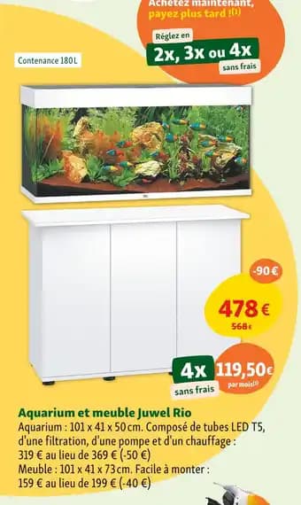 Promotion Exclusives de 3
Aquarium : Découvrez l'Offre incontournable