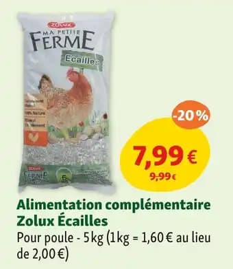 ZOLUX Alimentation complémentaire