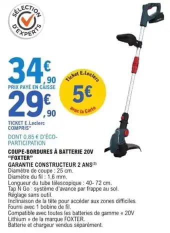 Promotion Exclusives de 33
Coupe bordures : Découvrez l'Offre incontournable