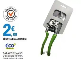 ECO+ Sécateur aluminium