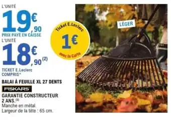 Promotion Exclusives de 84
Balai : Découvrez l'Offre incontournable