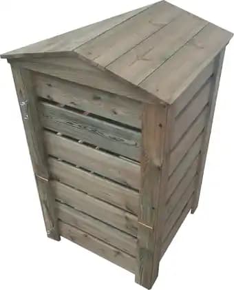 INVIVO Nous on sème Composteur bois Éco INVIVO Nous on sème