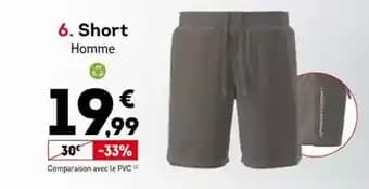 Promotion Exclusives de 48
            
        
        Short homme : Découvrez l'Offre incontournable