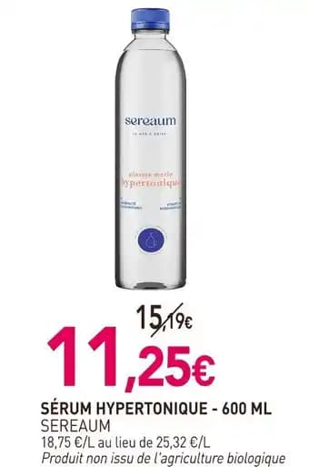 SEREAUM Sérum hypertonique 600 ml