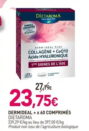 DIETAROMA Dermideal + x 60 comprimés