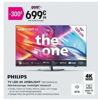 Promotion Exclusives de 8
Tv led 4k : Découvrez l'Offre incontournable