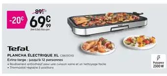 Promotion Exclusives de 12
Plancha électrique : Découvrez l'Offre incontournable