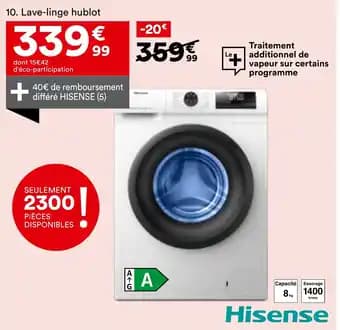 Promotion Exclusives de 4
Lave-linge hublot : Découvrez l'Offre incontournable