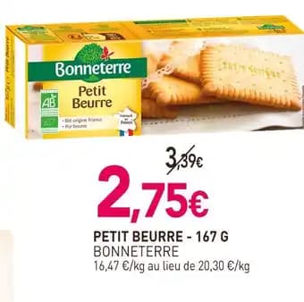 BONNETERRE Petit Beurre - 167 G