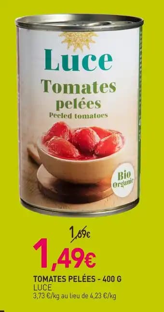 LUCE Tomates pelées - 400 g