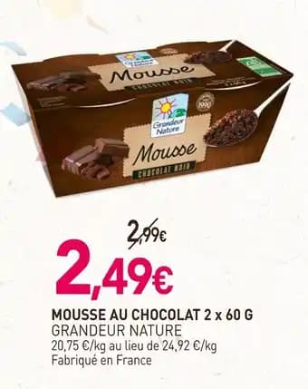 Promotion Exclusives de 5
            
        
        Mousse chocolat : Découvrez l'Offre incontournable