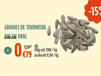 Promotion Exclusives de 14
            
        
        Graines bio : Découvrez l'Offre incontournable