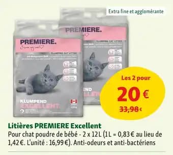 Premiere Litières Excellent