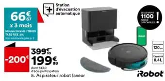 Promotion Exclusives de 9
Aspirateur laveur : Découvrez l'Offre incontournable