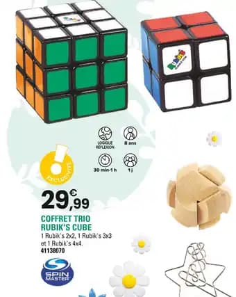 Promotion Exclusives de 4
Cube : Découvrez l'Offre incontournable