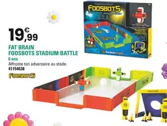 FAT BRAIN Foosbots Stadium Battle