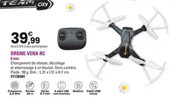 TEAM city Drone vera rc