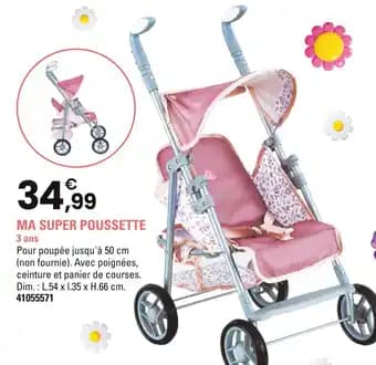 Promotion Exclusives de 5
Poussette : Découvrez l'Offre incontournable