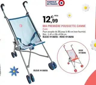 Promotion Exclusives de 5
Poussette canne : Découvrez l'Offre incontournable