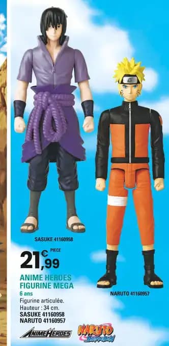 Anime Heroes / Naruto Anime heroes Figurine Mega