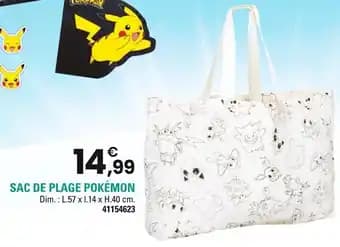 Pokémon Sac de plage Pokémon