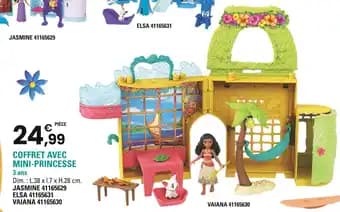 Disney Coffret avec mini-princesse