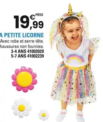 La petite licorne Robe licorne
