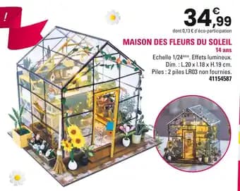 Promotion Exclusives de 61
Du soleil : Découvrez l'Offre incontournable