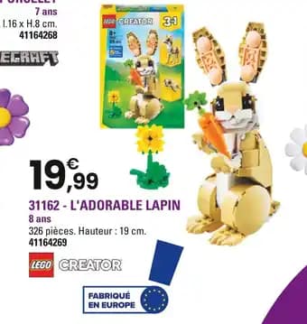 Promotion Exclusives de Lego creator : Découvrez l'Offre incontournable