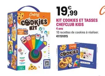 Chefclub kids Kit cookies et tasses