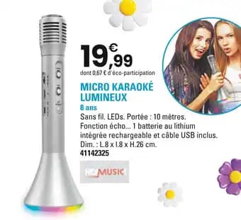 Promotion Exclusives de 2
Karaoke : Découvrez l'Offre incontournable