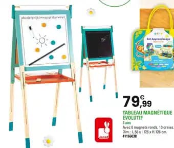 JANOD Tableau magnétique évolutif