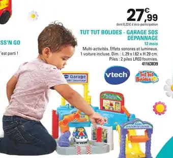 vtech baby Tut tut bolides - Garage SOS Dépannage
