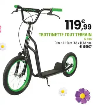 Promotion Exclusives de 31
Trottinette : Découvrez l'Offre incontournable