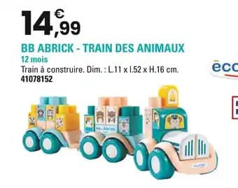 Promotion Exclusives de 1
Train : Découvrez l'Offre incontournable
