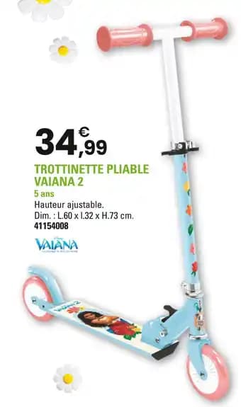 Vaiana Trottinette pliable Vaiana 2