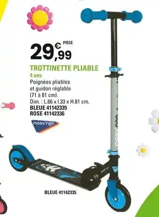 MOOV'NGO Trottinette pliable